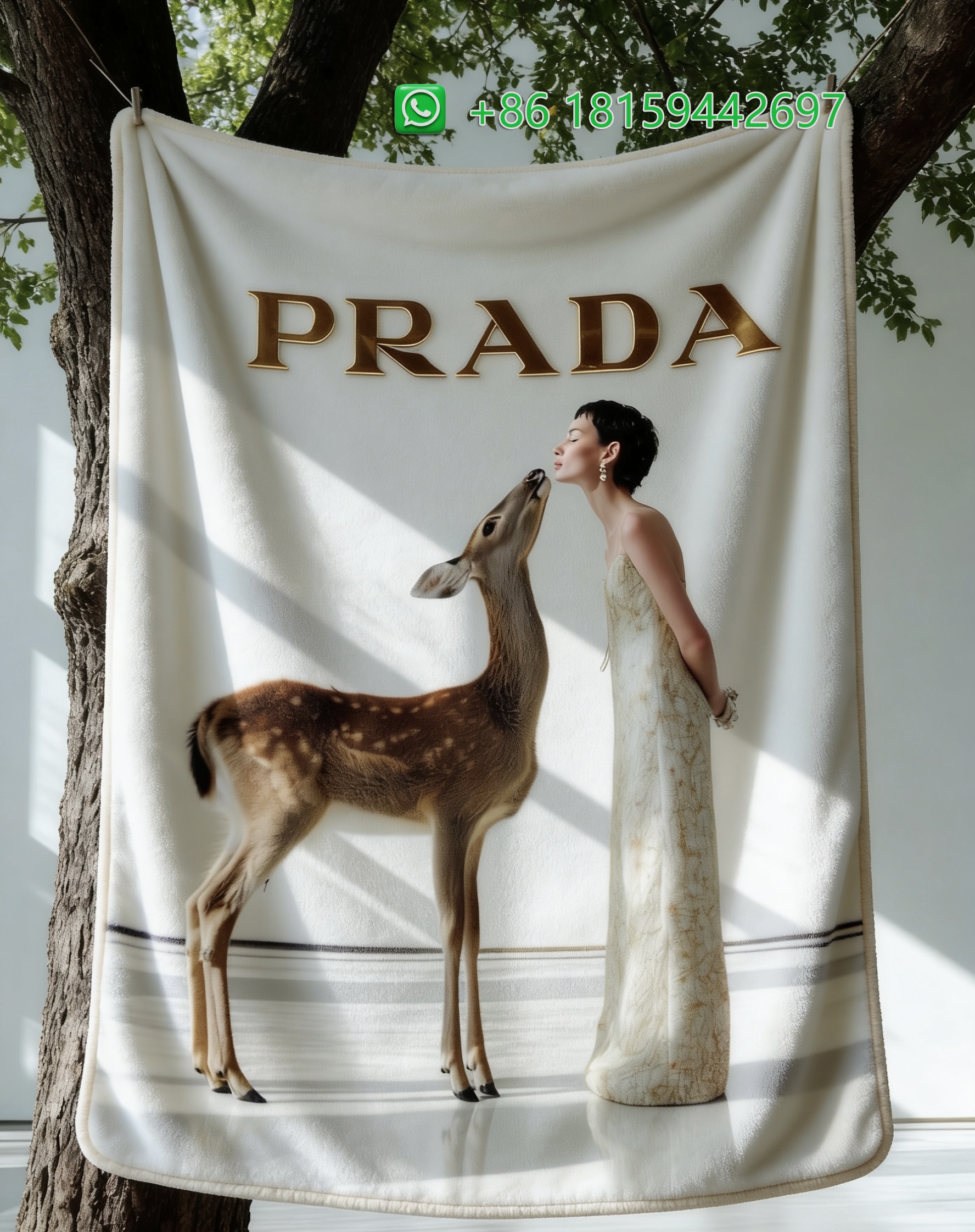 Prada Throw Blankets